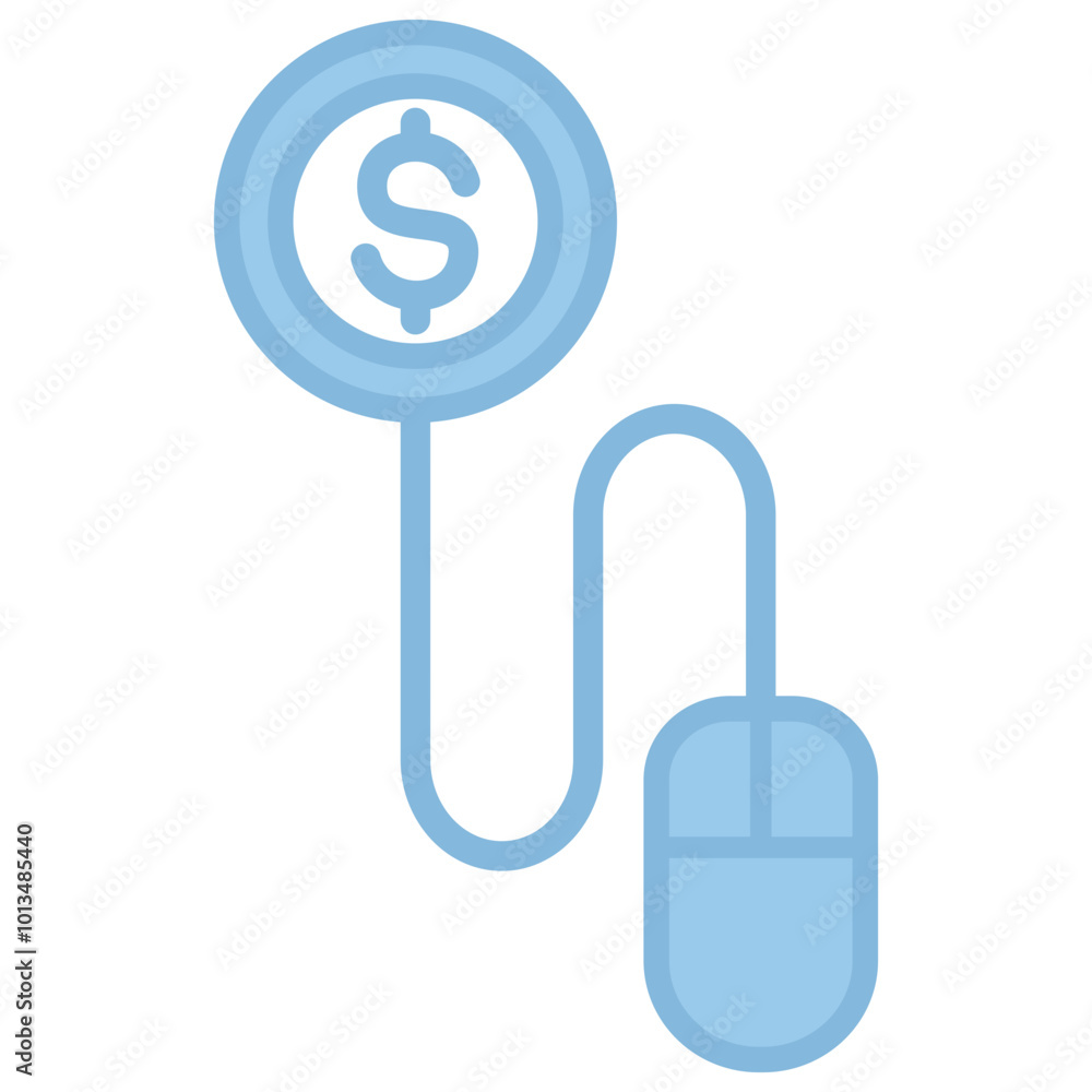 Pay Per Click Icon Element For Design Pay Per Click Icon Element For Design