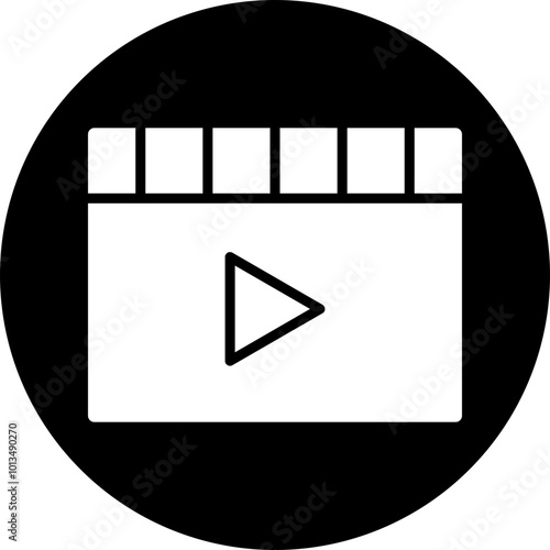 Clapperboard Icon Design