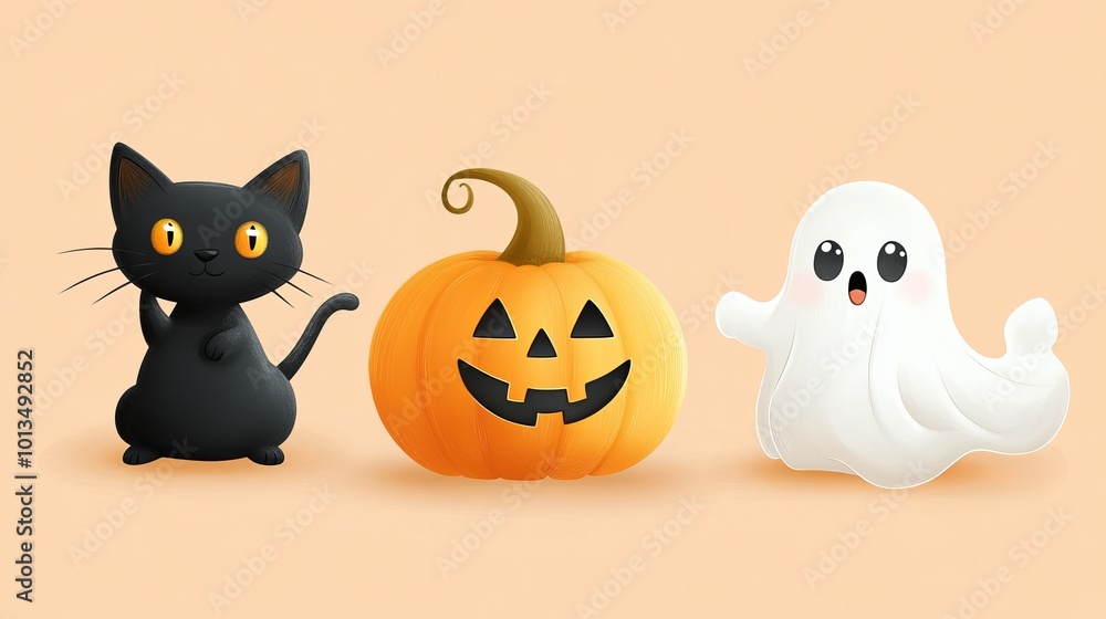 Halloween concept background Halloween concept background