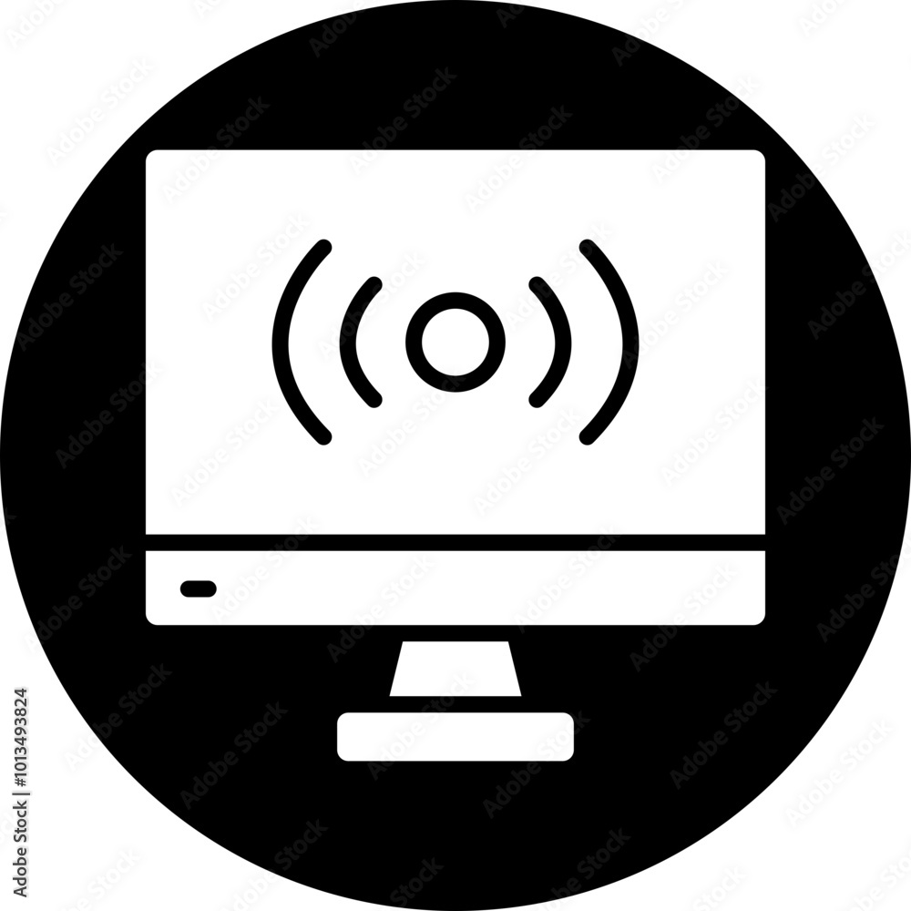 Live Broadcast Icon Design Live Broadcast Icon Design