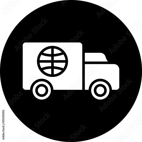 News Van Icon Design