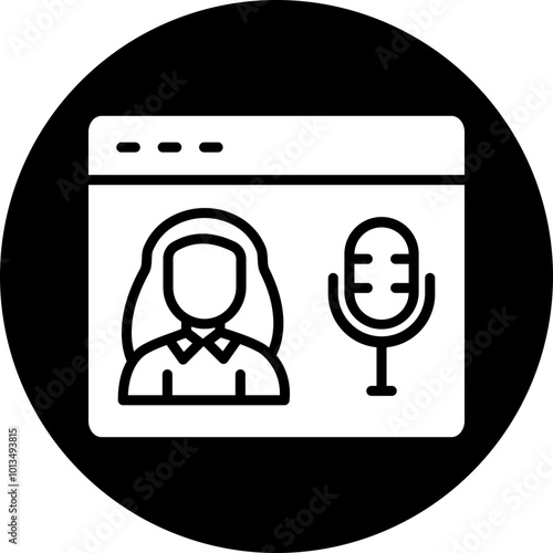 Webcast Icon Design