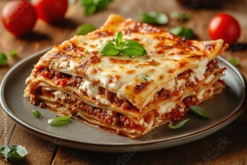 Classic Italian Beef Lasagna Recipe Layers of Flavor with Creamy Bchamel Sauce, Melted Mozzarella, and a Rich Meat Ragu, Comfort Food at its Finest