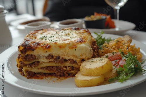 Classic Italian Beef Lasagna Recipe Easy Delicious Homemade Comfort Food, Creamy Bchamel Sauce, Mozzarella, Rich Meat Ragu, Perfect for Dinner Parties or Weeknight Meals