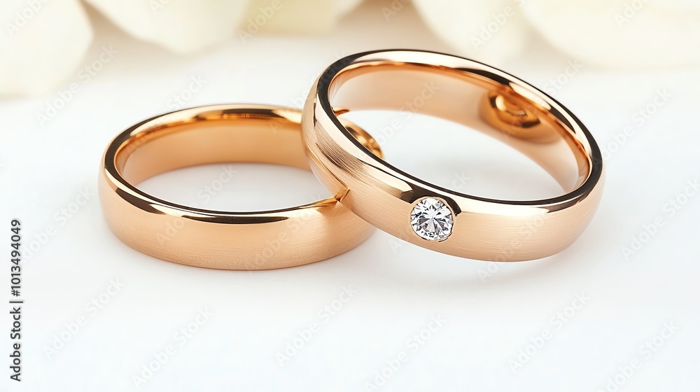 A close-up of a ring exchange during a wedding ceremony, representing a lifelong promise, wedding rings, marital vow A close-up of a ring exchange during a wedding ceremony, representing a lifelong promise, wedding rings, marital vow