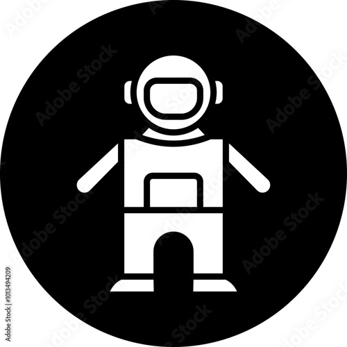 Space Suit Icon Design