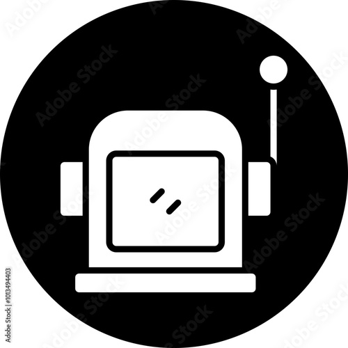 Astronaut Helmet Icon Design