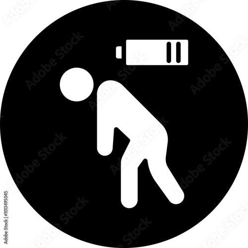 Fatigue Icon Design