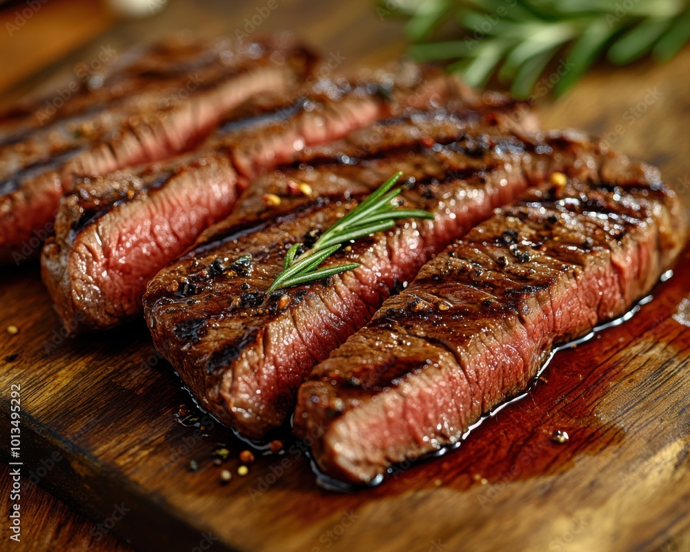 Delicious Grilled Italian-style Beef Steak with Rosemary, Garlic, and Balsamic Reduction, A Flavorful Recipe Delicious Grilled Italian-style Beef Steak with Rosemary, Garlic, and Balsamic Reduction, A Flavorful Recipe