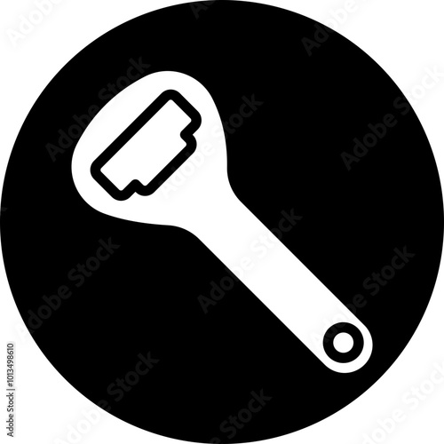 Bottle Opener Icon Design