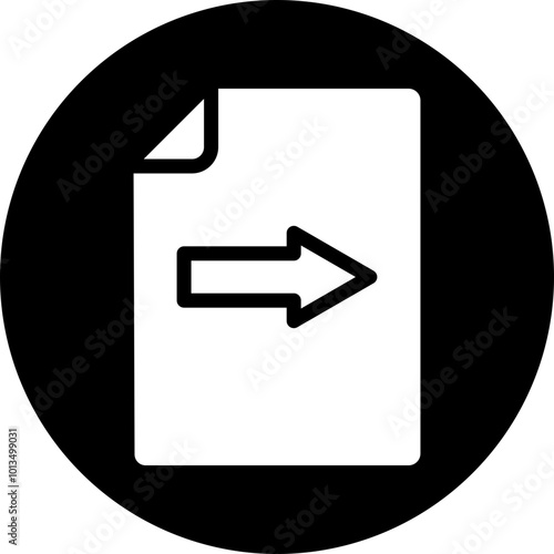 File Move Icon Design