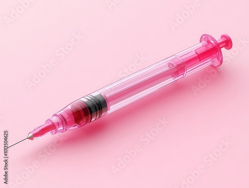 ozempic injection pen on a soft pink surface expertly arranged for a topdown view highlighting the sleek design of the medical device symbolizing a blend of health and weight management photo