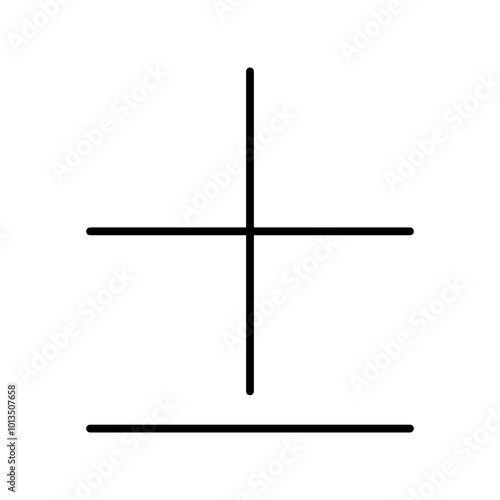 plus minus glyph icon
