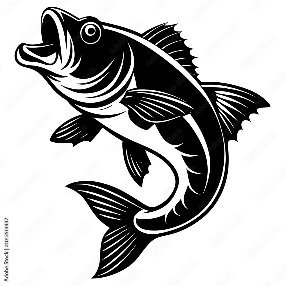 Red snapper isolated vector illustration. Fishing logo of red snapper. Fishing emlem for company or sport club. Marine theme background. Red snapper isolated vector illustration. Fishing logo of red snapper. Fishing emlem for company or sport club. Marine theme background.