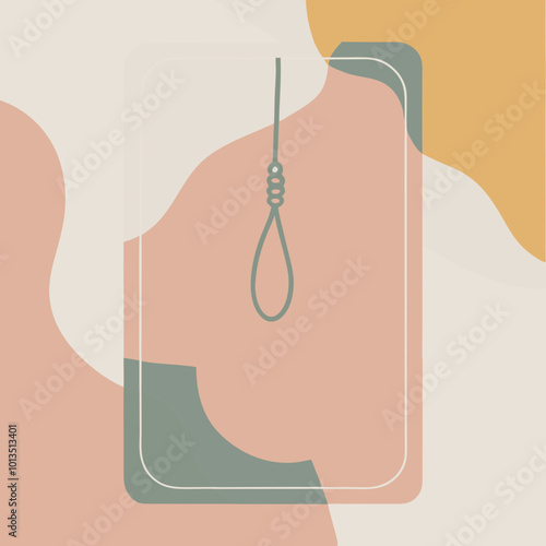 Reverse hanging human skeleton