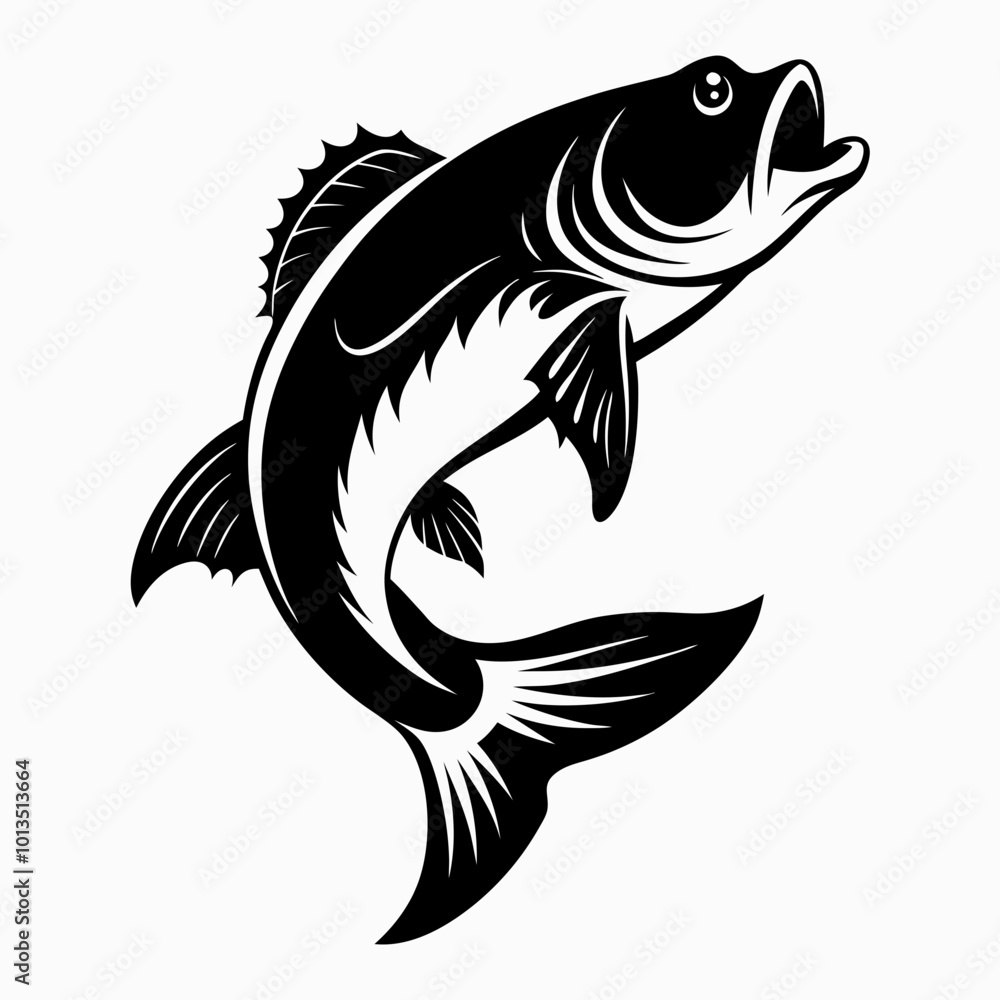 Red snapper isolated vector illustration. Fishing logo of red snapper. Fishing emlem for company or sport club. Marine theme background. Red snapper isolated vector illustration. Fishing logo of red snapper. Fishing emlem for company or sport club. Marine theme background.