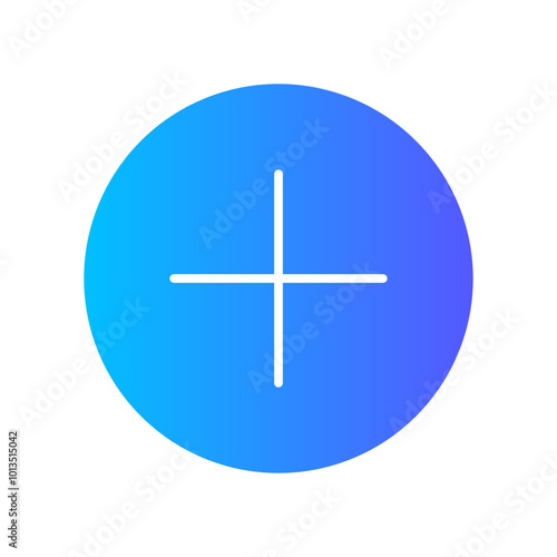 plus gradient icon