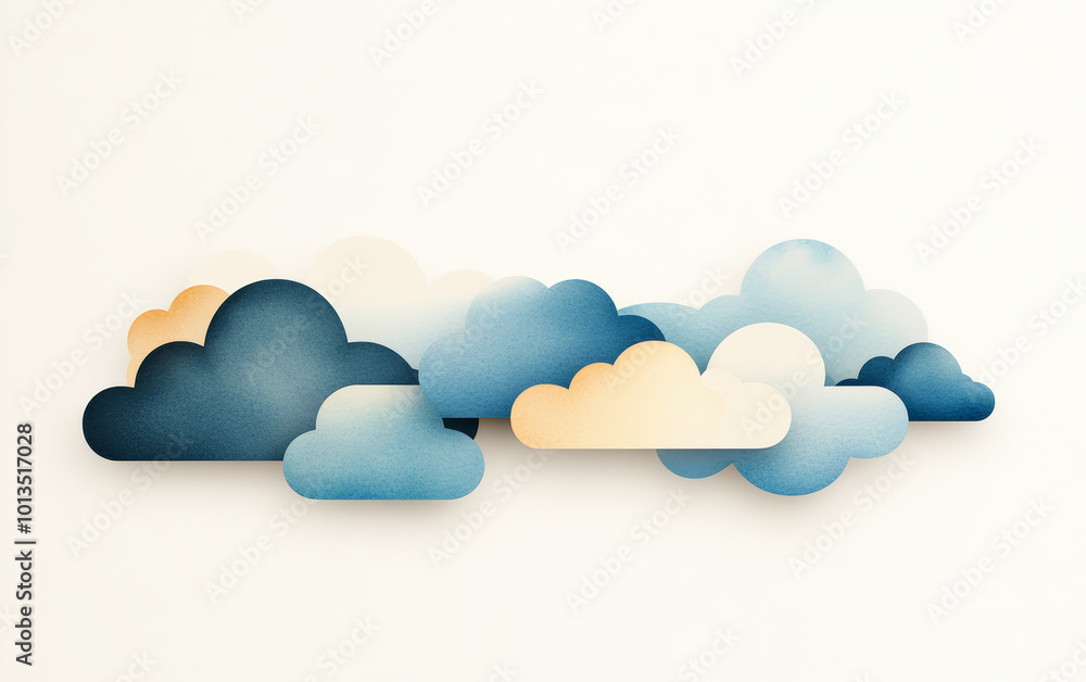 Traditional Chinese element cloud art background
Traditional Chinese element cloud art background