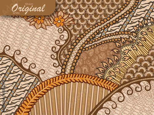 source file for batik designs from Indonesia, very easy to change colors