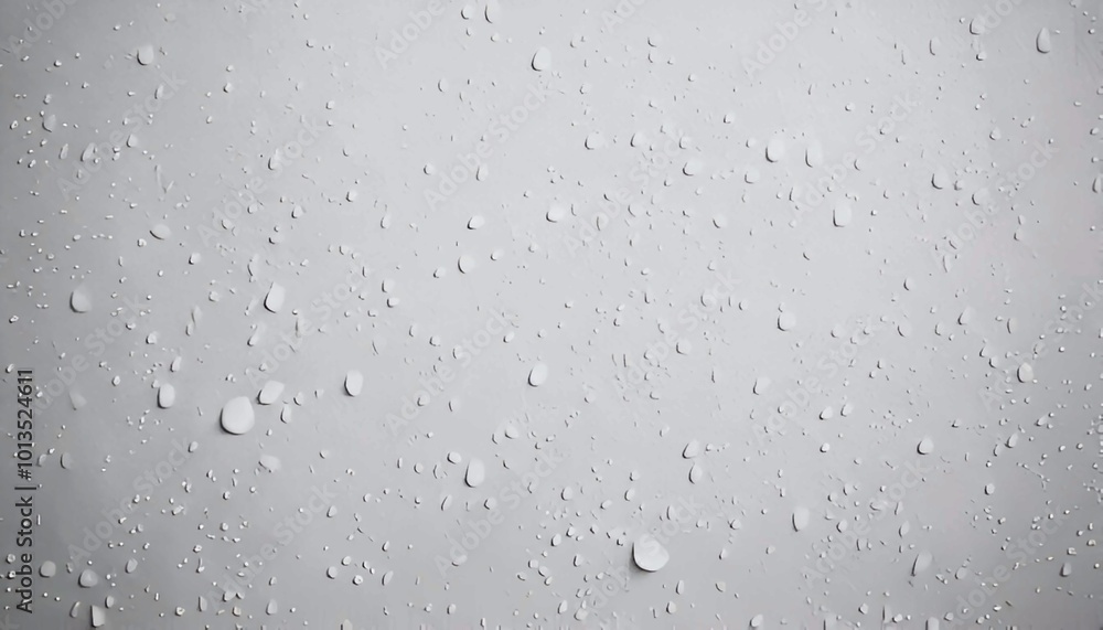 Abstract close-up view texture of scattered water droplets glistening wallpaper on a sleek, gray surface water drop background Abstract close-up view texture of scattered water droplets glistening wallpaper on a sleek, gray surface water drop background