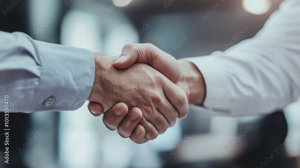 Close up of two hands shaking in agreement. Close up of two hands shaking in agreement.
