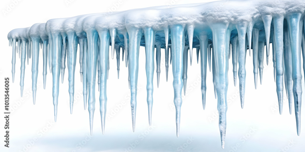 3D Icicles Icon Set Isolated on White Background - Perfect for Winter Weather Infographics and Product Presentations, Capturing Sharp Edges and Cold Aesthetic 3D Icicles Icon Set Isolated on White Background - Perfect for Winter Weather Infographics and Product Presentations, Capturing Sharp Edges and Cold Aesthetic