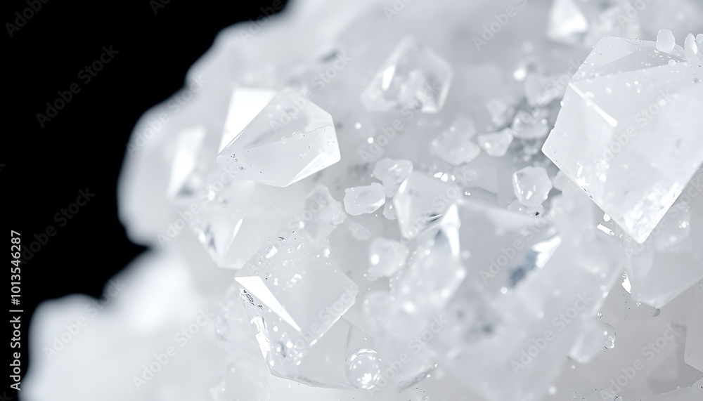 An extreme close-up of a coarse grain of sea salt, highlighting its crystalline structure and reflective surfaces. An extreme close-up of a coarse grain of sea salt, highlighting its crystalline structure and reflective surfaces.