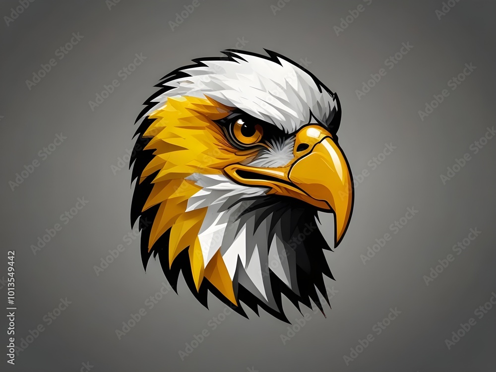 Fototapeta premium bald eagle head