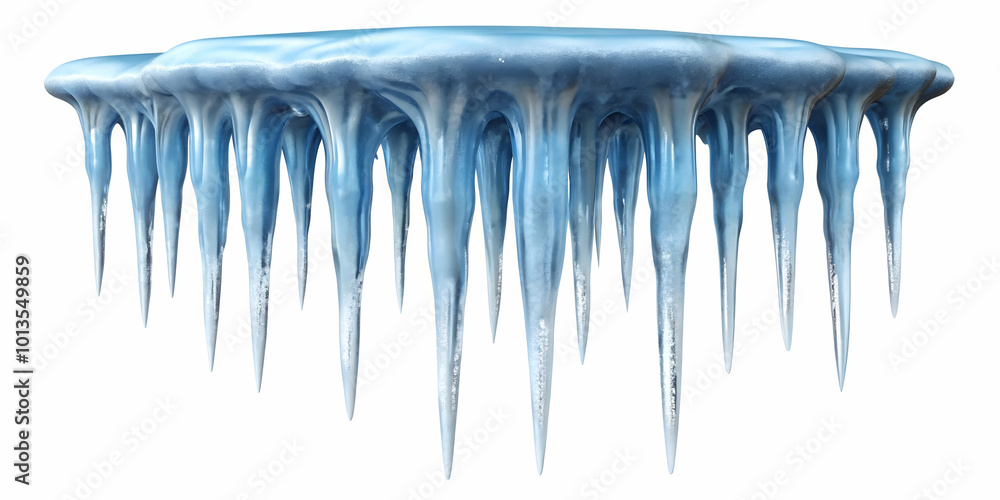 3D Icicles Icon Set Isolated on White Background - Vector Design for Winter Weather Infographics & Product Presentations 3D Icicles Icon Set Isolated on White Background - Vector Design for Winter Weather Infographics & Product Presentations