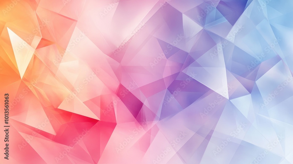 A beautiful abstract geometric background with soft pastel hues and subtle gradients, creating a modern and elegant visual appeal A beautiful abstract geometric background with soft pastel hues and subtle gradients, creating a modern and elegant visual appeal