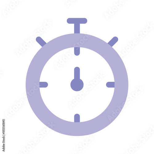 Stopwatch vector symbolizing time, countdown, or tracking activities