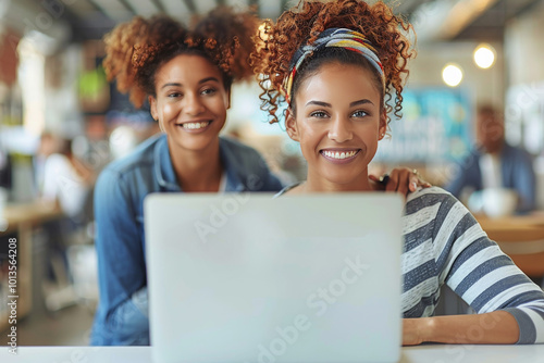 Happy group of business people working together in an office,