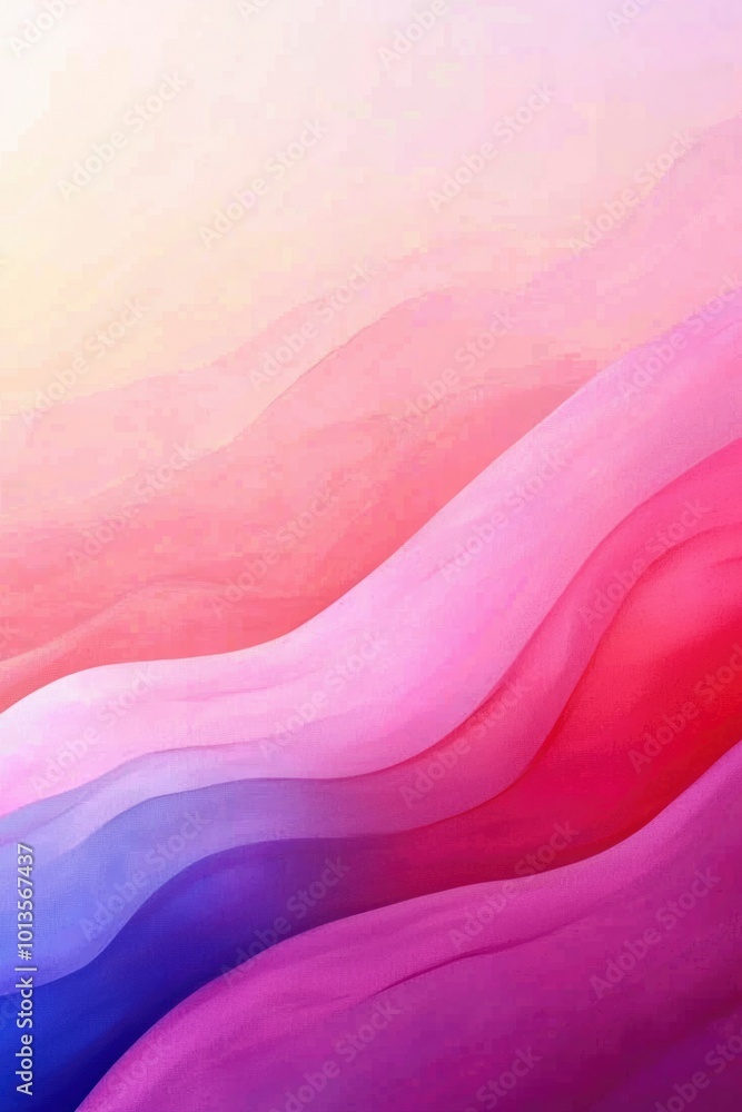 Abstract Gradient Background with Wavy Lines in Pink, Purple, and Blue Abstract Gradient Background with Wavy Lines in Pink, Purple, and Blue