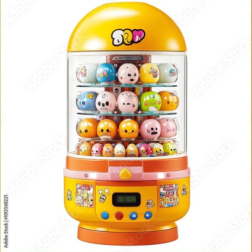 Gachapon machine in Shop Bandai official store capsule toy business Japanese hobby photo