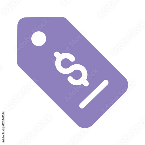 A price tag icon, commonly used for product pricing or discounts