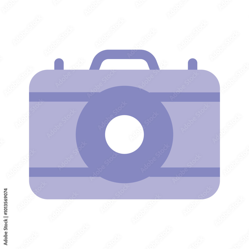 Digital camera icon, photography equipment Digital camera icon, photography equipment
