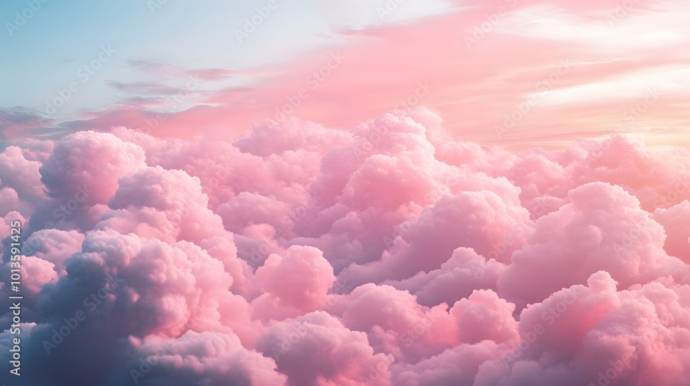 Vast Pink Cloudscape, a close-up view of an expansive pink cloud formation, evoking a dreamy and serene atmosphere. Vast Pink Cloudscape, a close-up view of an expansive pink cloud formation, evoking a dreamy and serene atmosphere.