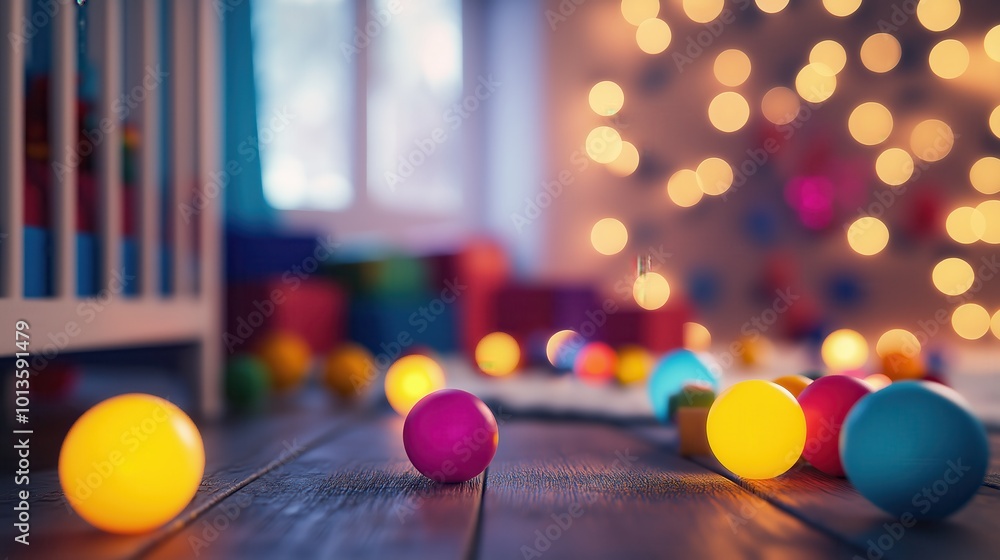 Colorful string of Christmas lights and festive like baubles garlands and other ornaments creating a warm cozy and cheerful holiday atmosphere Blurred background with bokeh effect Colorful string of Christmas lights and festive like baubles garlands and other ornaments creating a warm cozy and cheerful holiday atmosphere Blurred background with bokeh effect