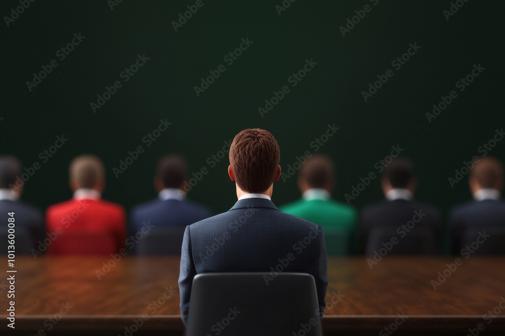 Fototapeta premium Diverse Executives in a Boardroom Meeting