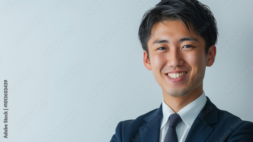 日本人の若いビジネスマン 日本人の若いビジネスマン