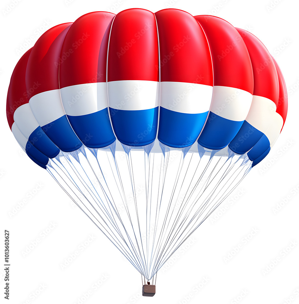 Obraz premium Parachute. Isolated on a white background-like design