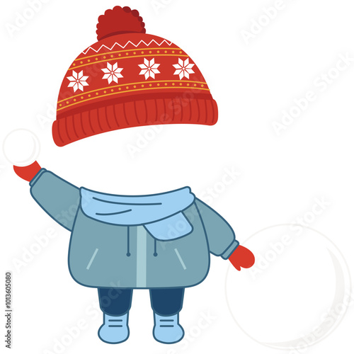 Facial synthesis illustration