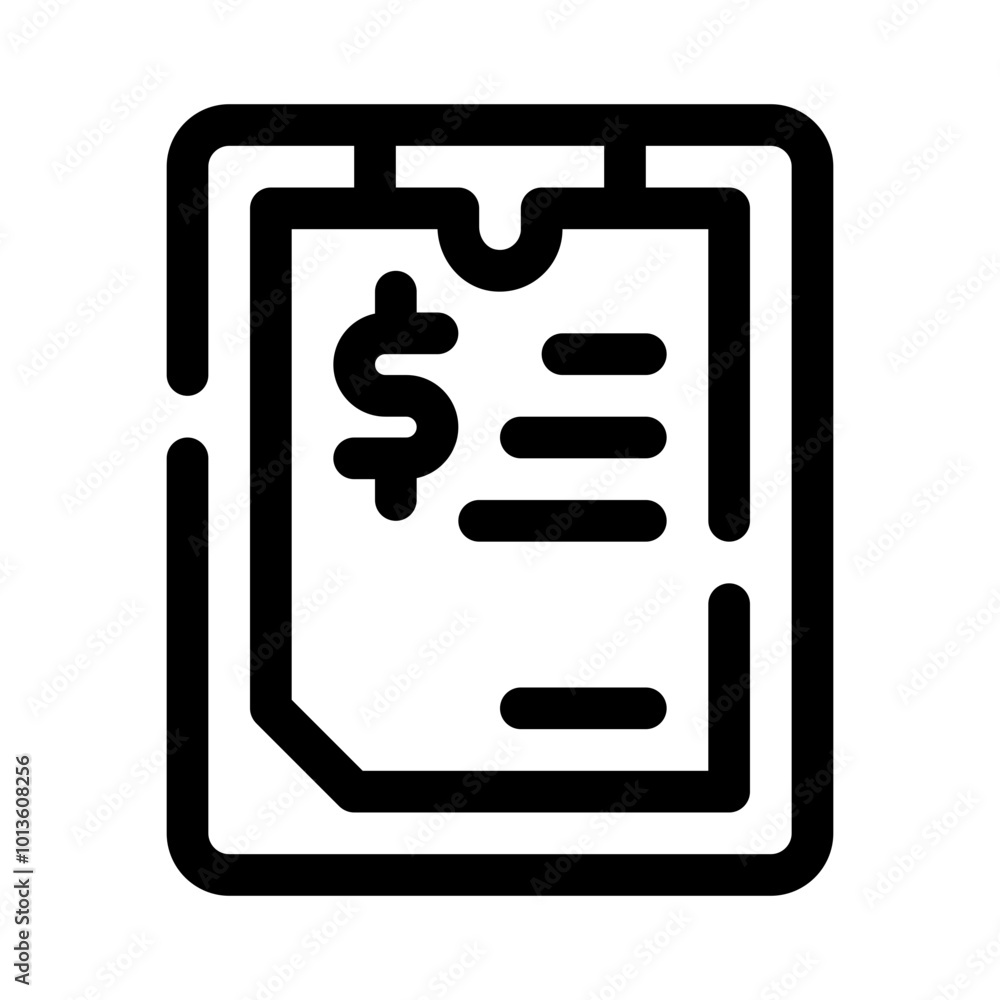 Earnings Report line icon Earnings Report line icon