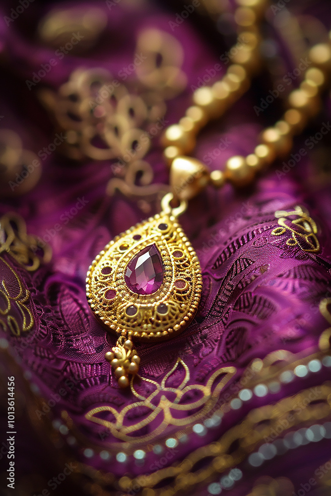 Obraz premium Gemstone jewelry for women