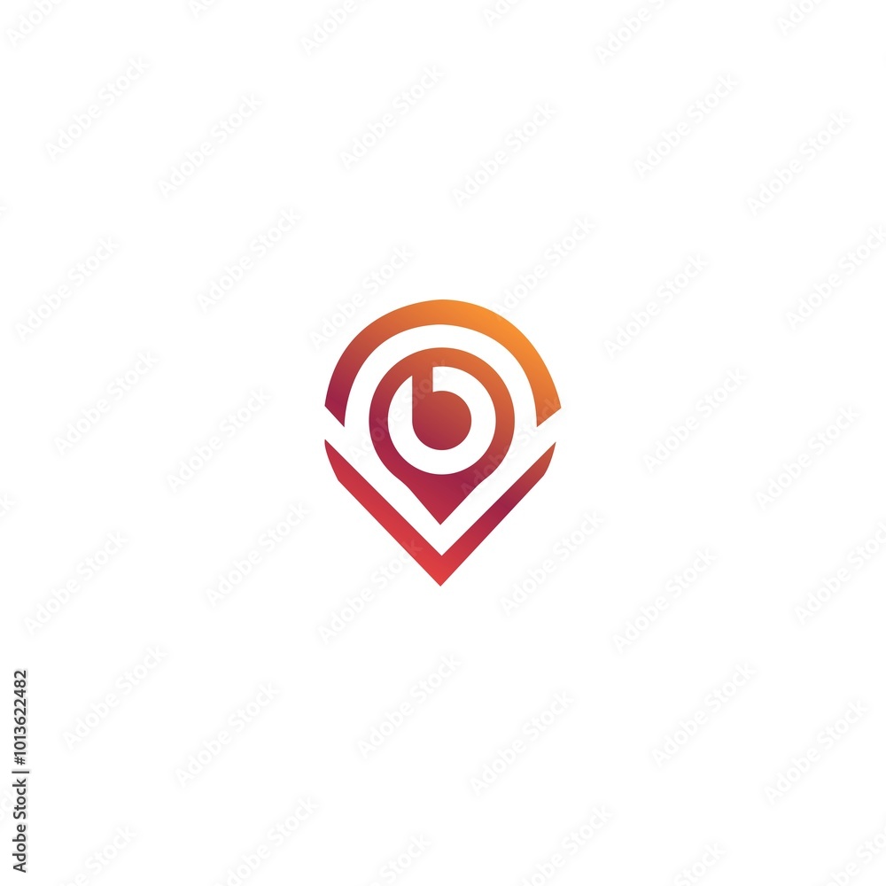 Location vector logo template design Location vector logo template design