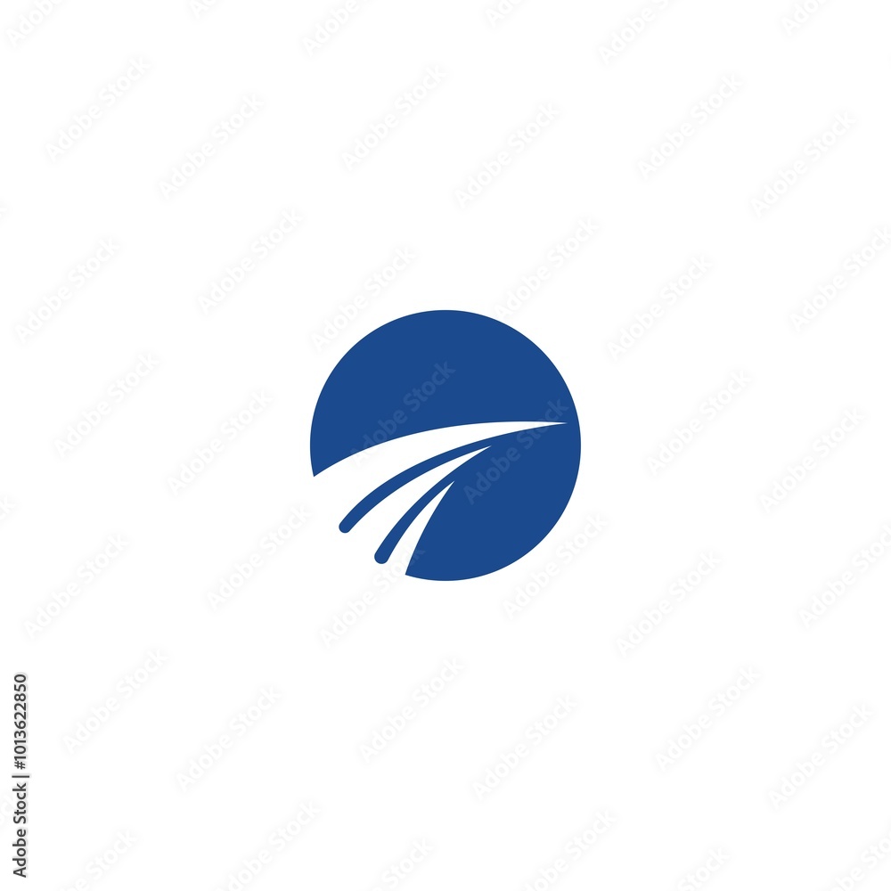 Circle creative vector logo template design Circle creative vector logo template design