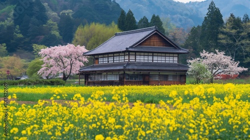 photo of beautiful meadow with flowers