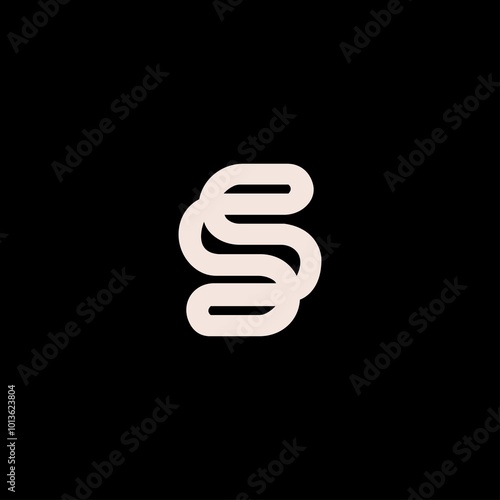 Letter s vector  logo design