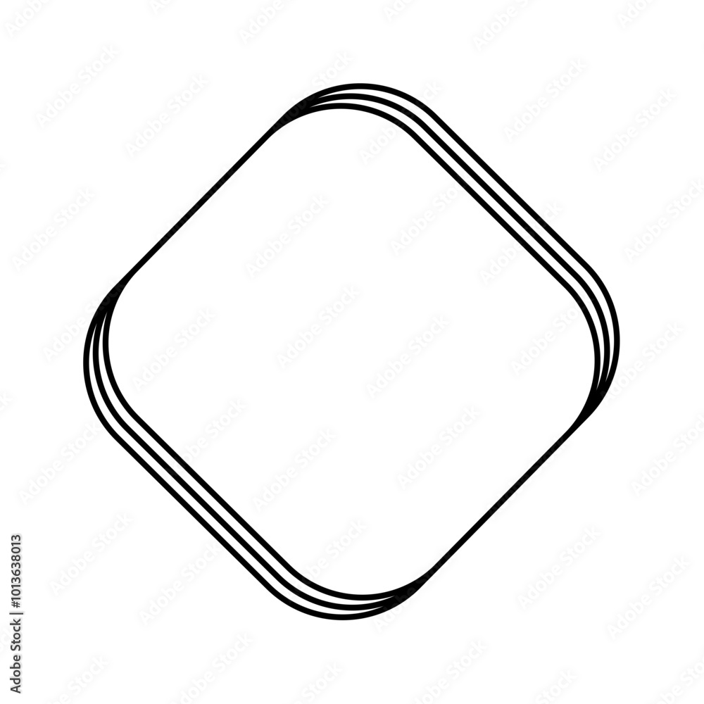 Geometric Polygonal Frame Geometric Polygonal Frame