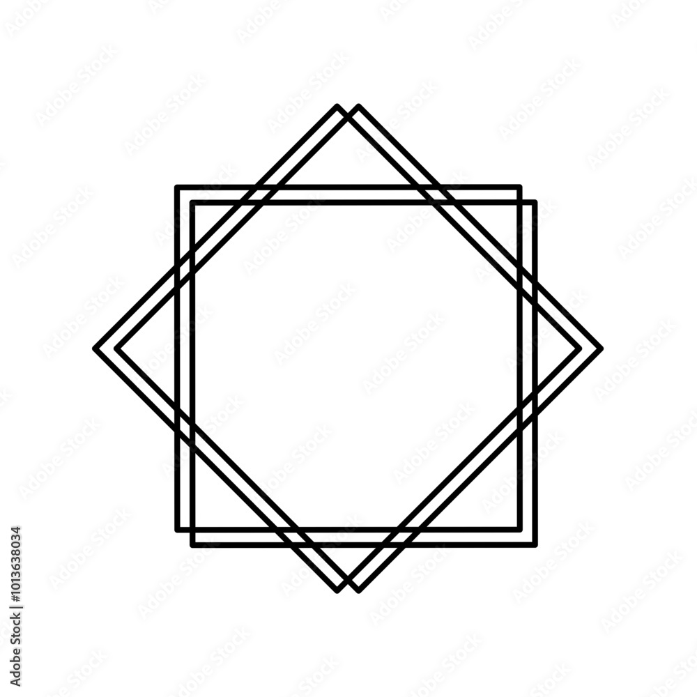 Geometric Polygonal Frame